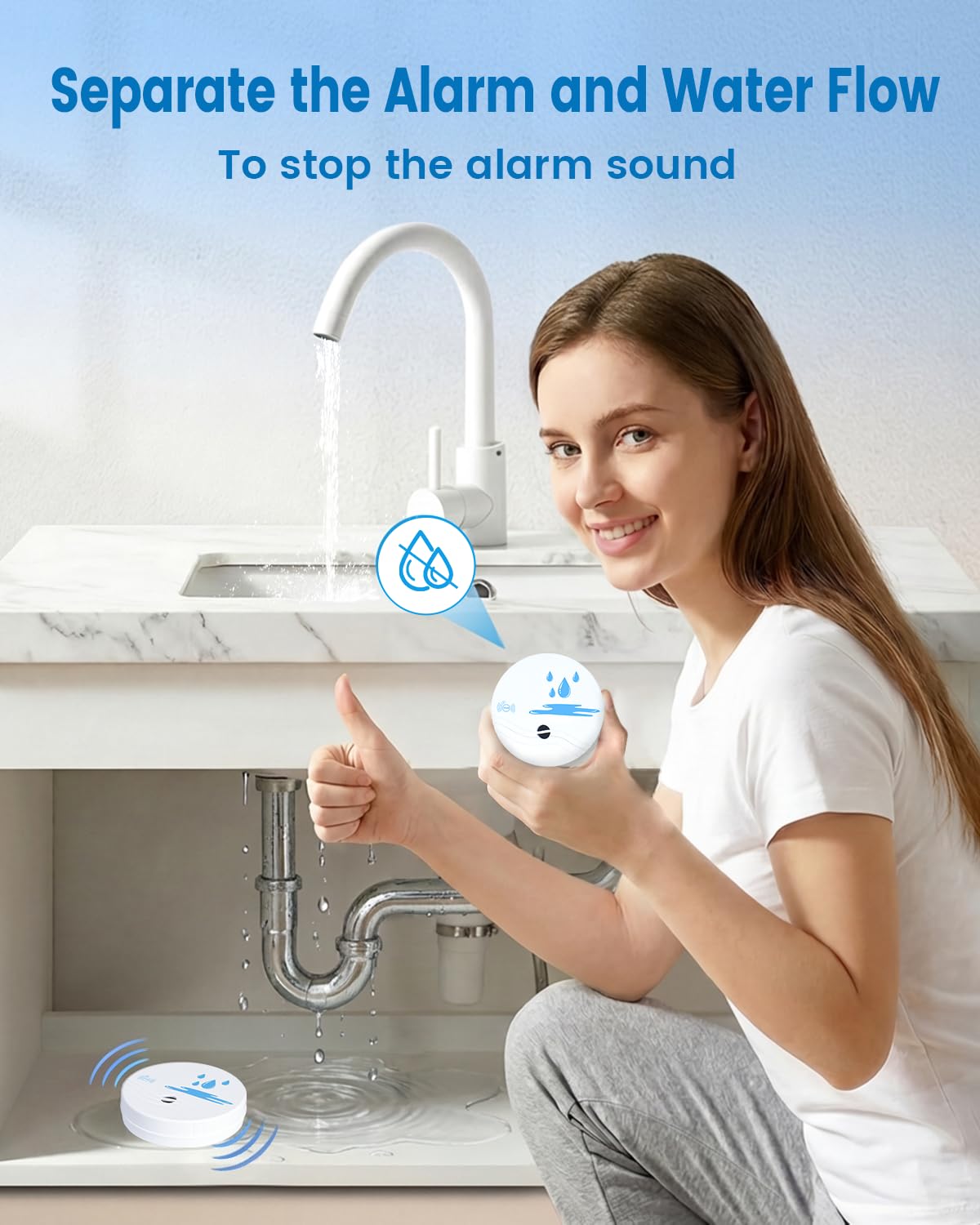 ComfyTune kitchen placement demonstrates versatile, wireless monitoring.