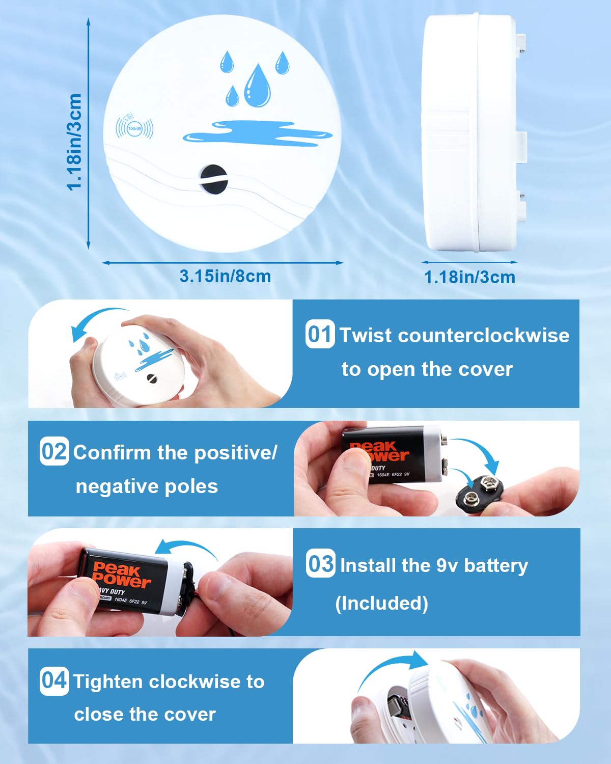 ComfyTune laundry room placement supports proactive water protection.