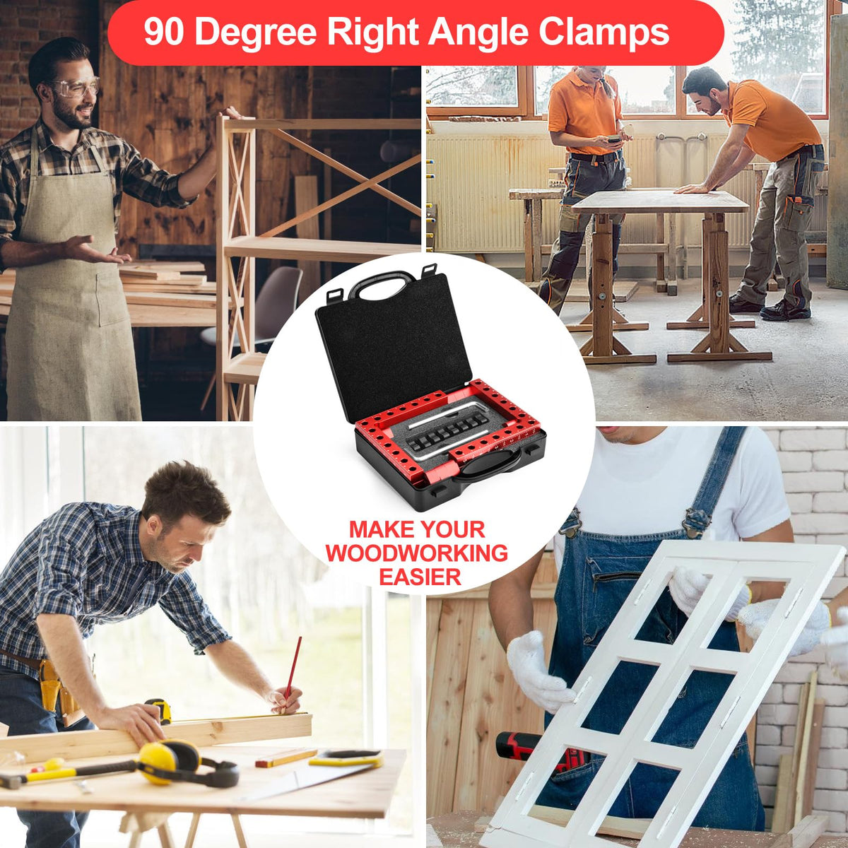 Comfylichi aluminum alloy corner jig proven durable for repeated use.