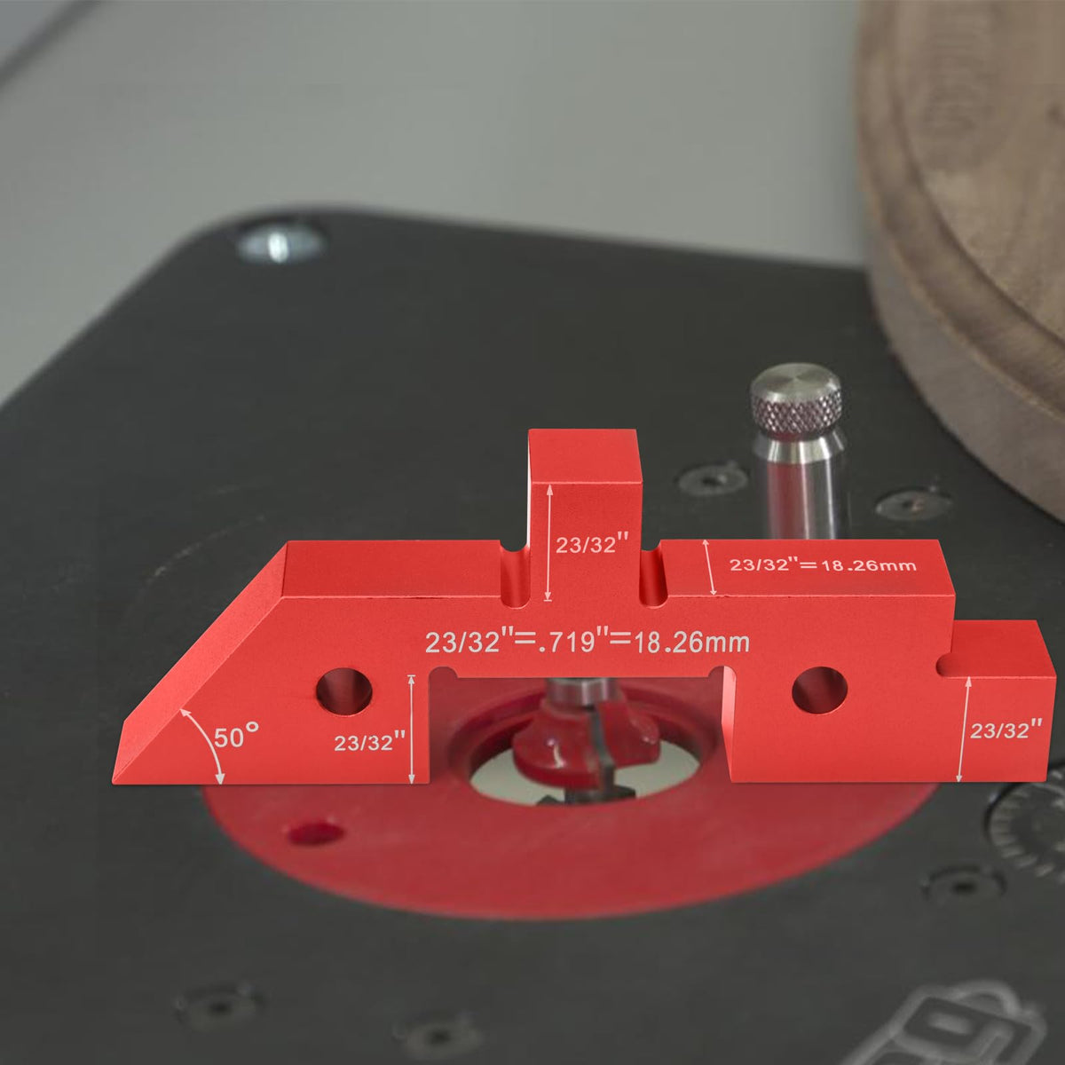 Comfylichi four-in-one design enables height, depth, angle, and fence testing.