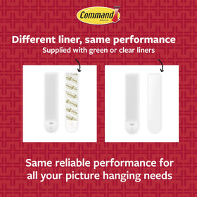 Command easy clean removal ensures quick transitions after redecorating.