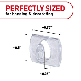 Command indoor mini light clips blend with painted walls for dorm decor.