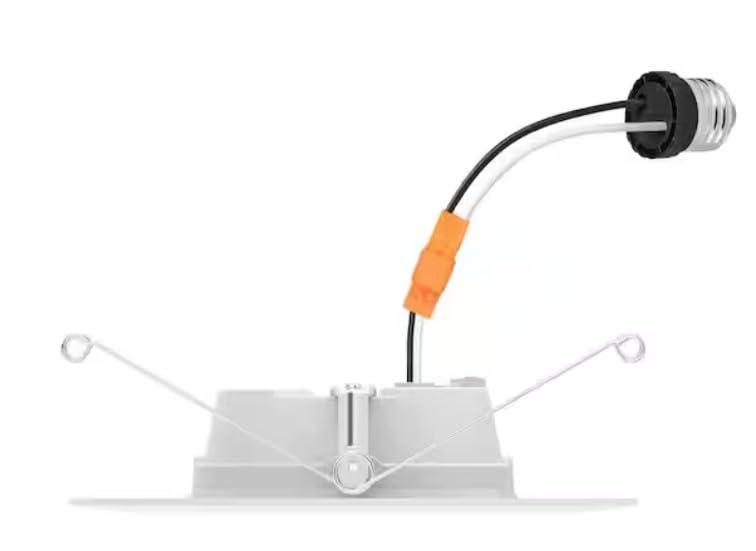 Commercial Electric LED downlight with 50,000-hour lifespan