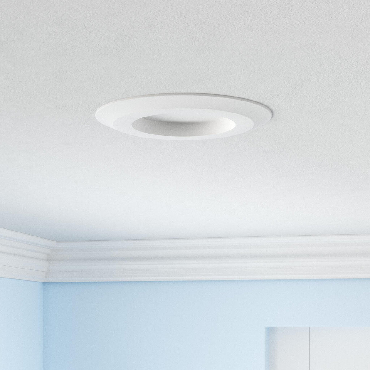 Commercial Electric LED downlight with color temperature switch for flexible ambiance