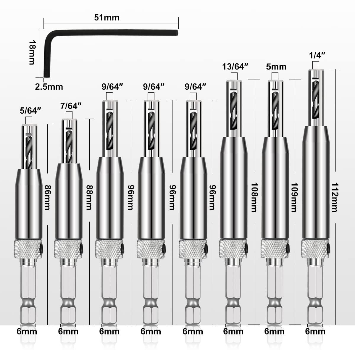 COMOWARE 4341 HSS bits offer durability and sharpness