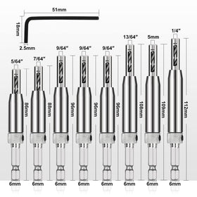 COMOWARE 4341 HSS bits offer durability and sharpness
