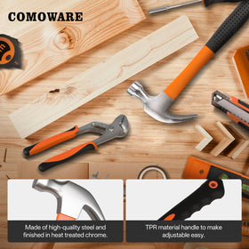 COMOWARE ergonomic non-slip grips improve comfort during tasks.