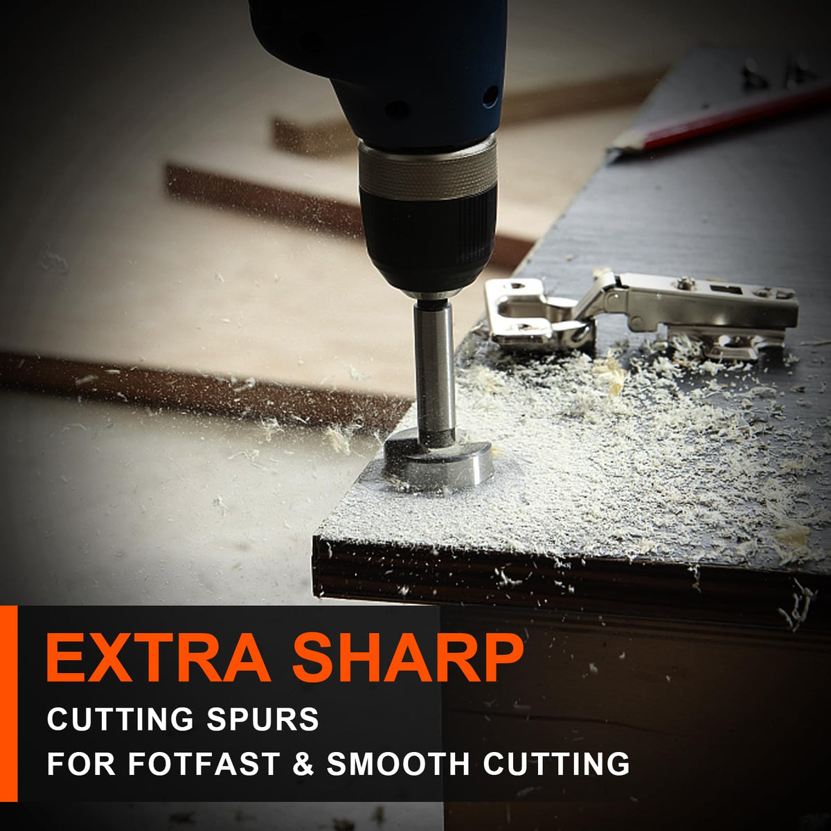 Heat-treated carbon steel blades provide lasting sharpness and durability