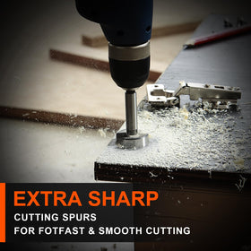 Heat-treated carbon steel blades provide lasting sharpness and durability