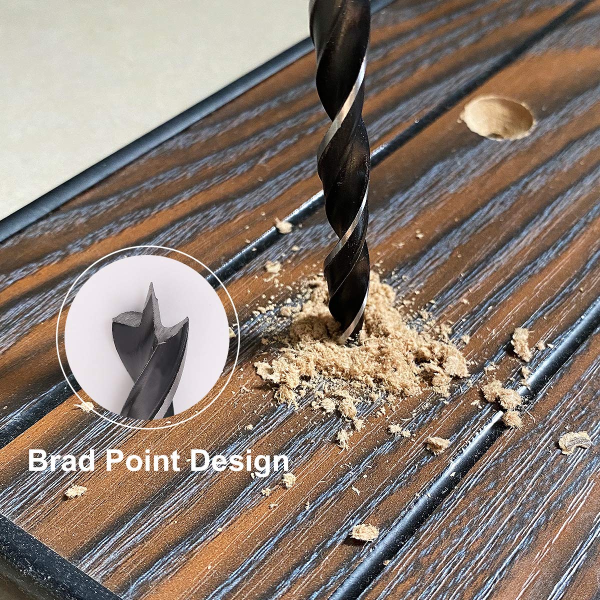 High carbon steel construction delivers durability and steady cutting power.