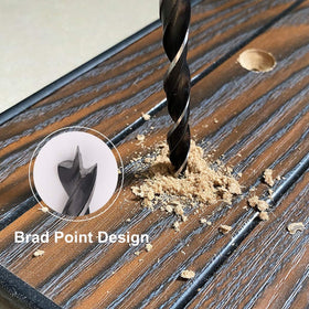 High carbon steel construction delivers durability and steady cutting power.