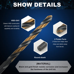 COMOWARE bits suitable for metal, wood, plastic and acrylic projects across materials.