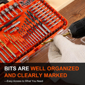 COMOWARE nut driver bits for versatile fastening options.
