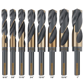 COMOWARE reduced shank drill bit 5-8 inch for versatile steel and plastic work