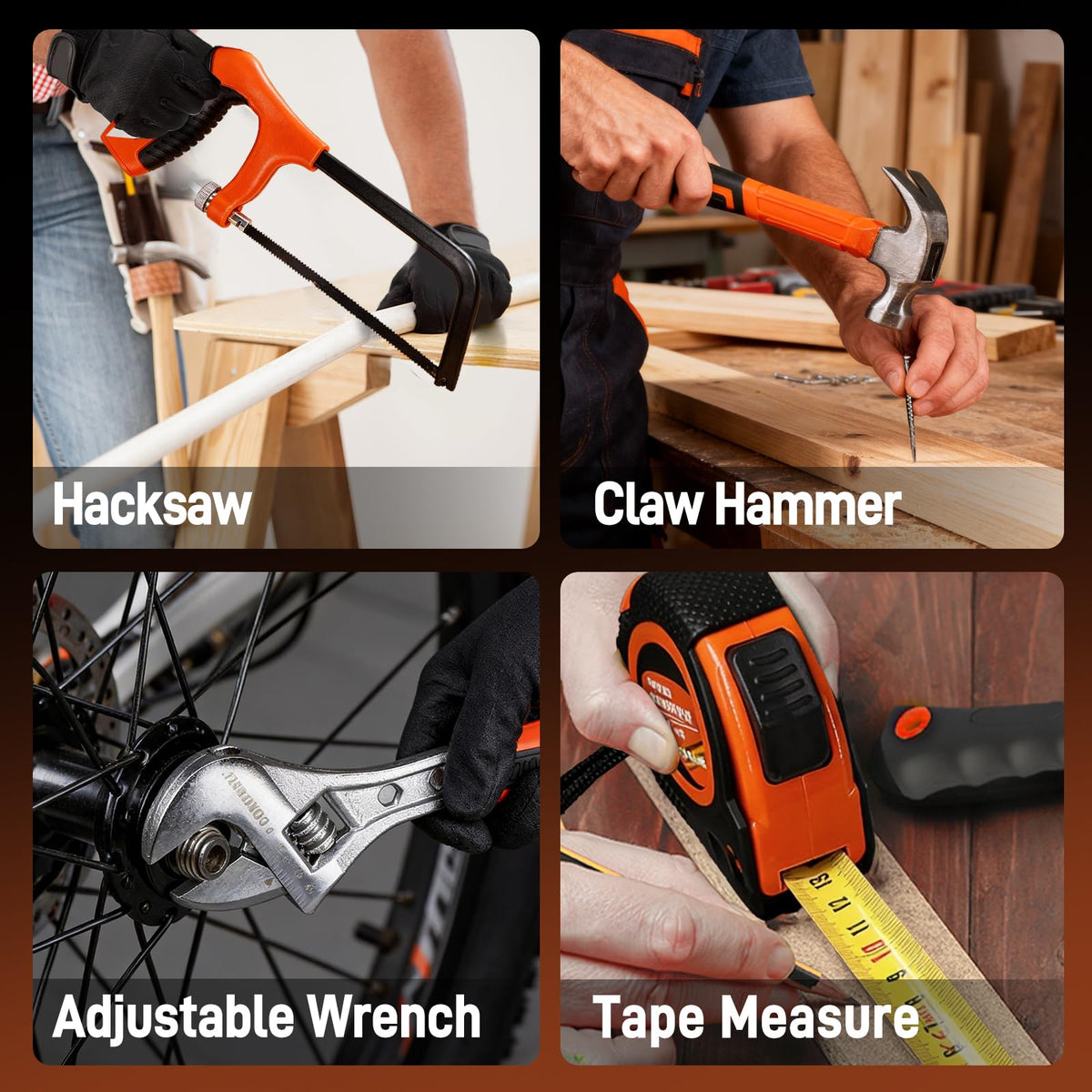 COMOWARE screwdriver bits and sockets organized for versatile tasks.