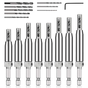 COMOWARE self-centering hinge drill bits ensure precise hinge installation