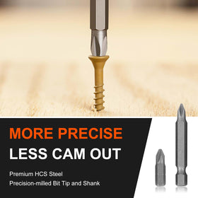 COMOWARE spade bits for fast larger-diameter wood drilling.