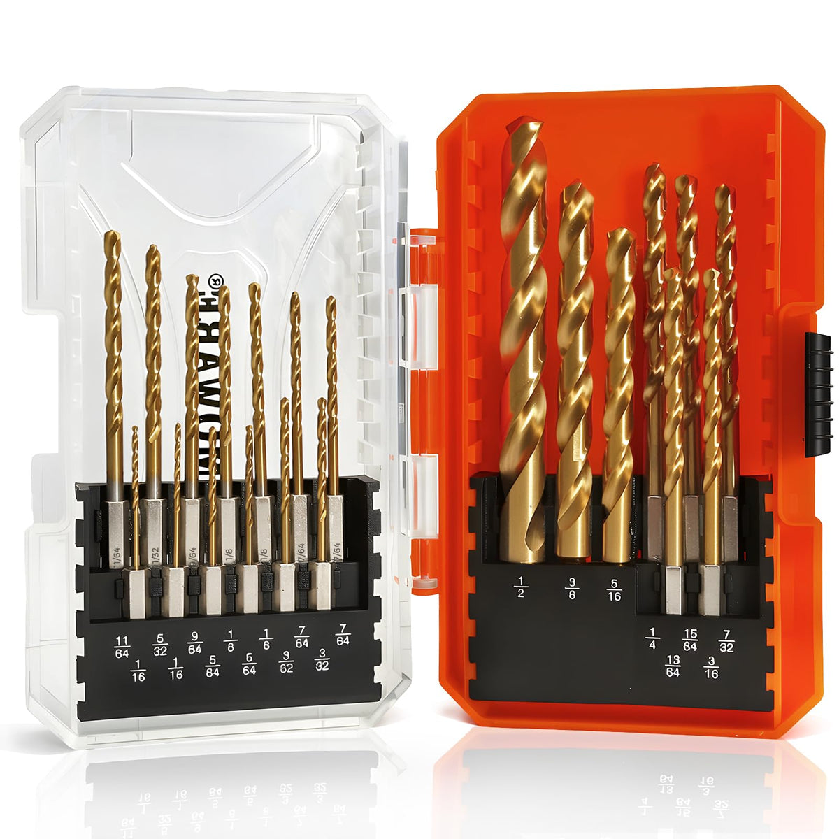 COMOWARE titanium finish boosts hardness and wear resistance for durable drilling.