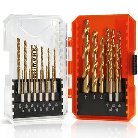 COMOWARE titanium finish boosts hardness and wear resistance for durable drilling.
