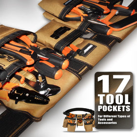 Ergonomic padding on COMOWARE belt reduces back strain during long shifts