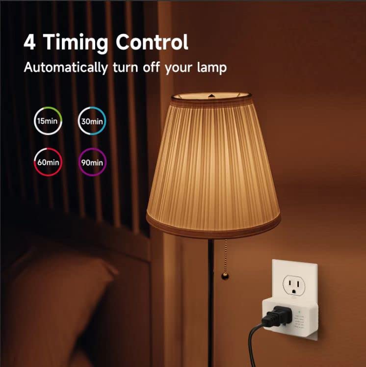 Comyan timer function enables programmable lighting schedules.