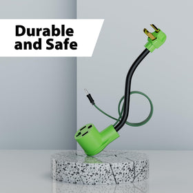 Conable 2-foot adapter length adds flexible placement options.