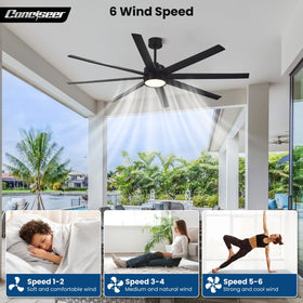 Conciseer 3CCT dimmable lighting adapts from warm to cool for tasks.