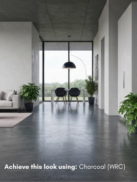 Concrete Resurrection WRC color chip shows marbling potential.