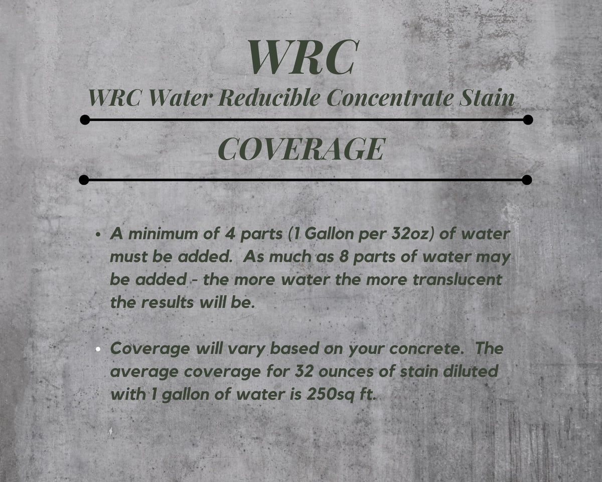 Concrete Resurrection WRC wet layering forms unique patterns.
