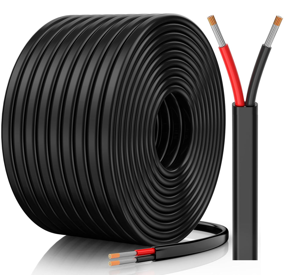 CONEPY 14-gauge wire with 14-2 copper strands for reliable power in automotive and LED projects.