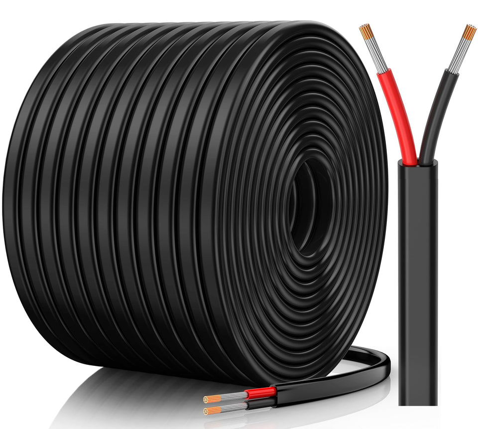CONEPY 14AWG wire bundle close-up showing OFC copper strands for excellent conductivity.