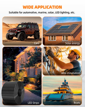 CONEPY wire suited for solar and marine applications with versatile low-voltage use