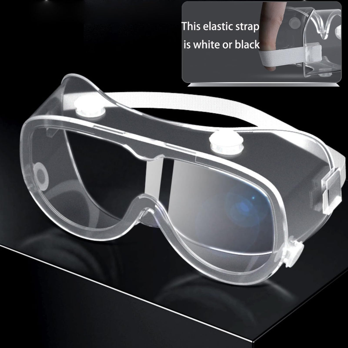Congralala safety goggles with polycarbonate lenses resist scratches for lasting clarity