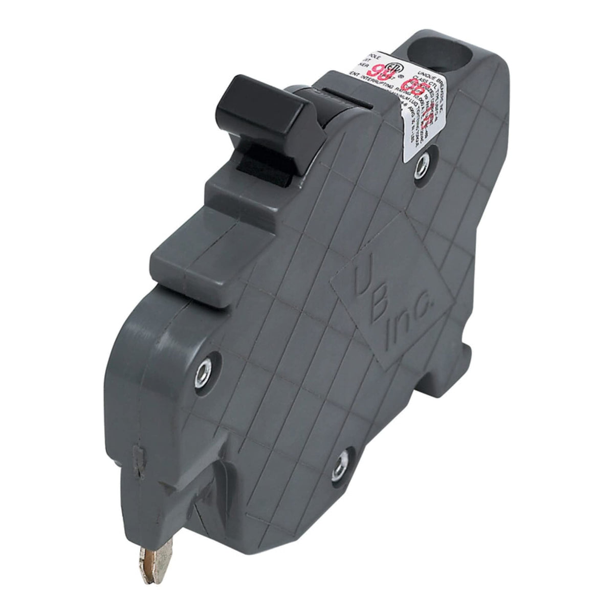 Connecticut Electric Stab-Lok NC120 20A gray replacement breaker for reliable panel protection.
