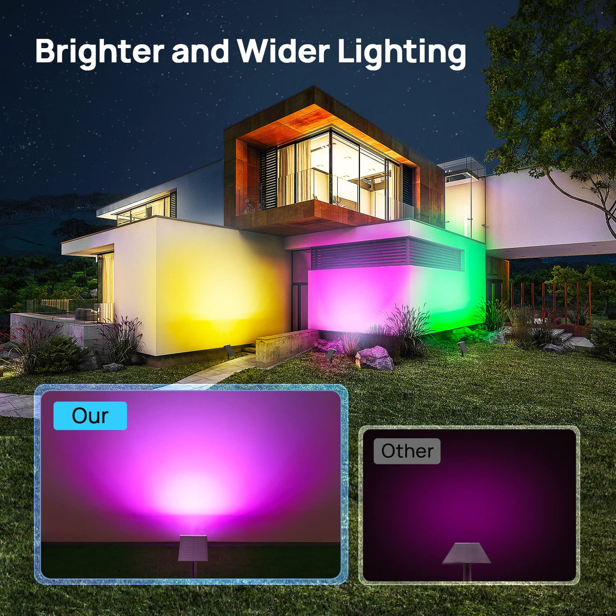 Consciot easy-install outdoor light no drilling needed