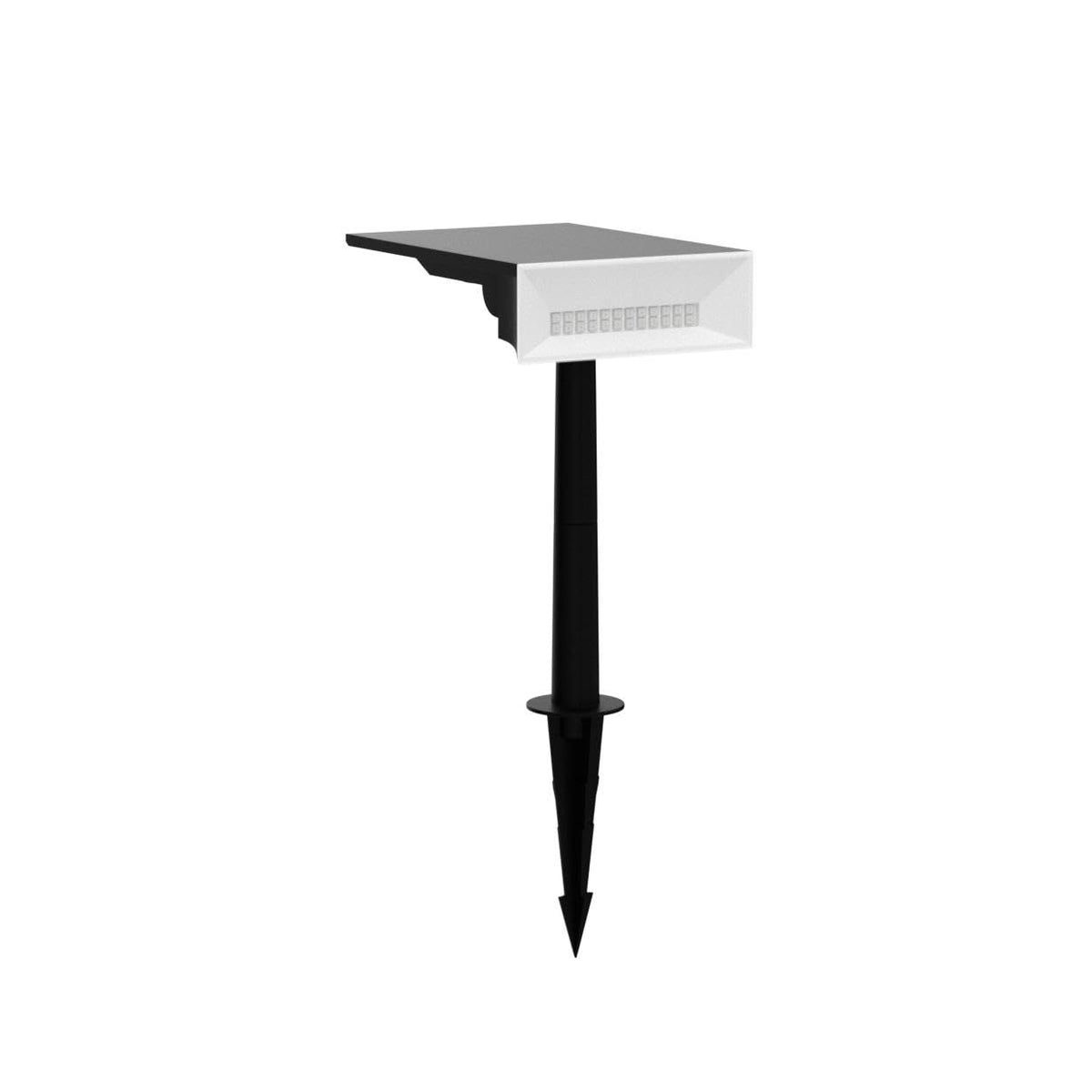 Consciot smart solar spotlight with auto-on at night