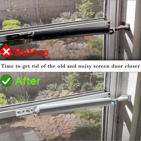 ConsitDone push-button latch assembly near door frame ensures secure entry.
