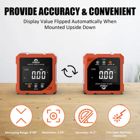 Coobeast 360-degree angle measurement for versatile layouts.
