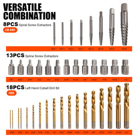 Coobeast chromium-molybdenum steel extractors for tough bolts