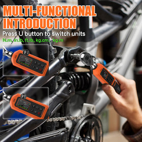 Coobeast torque wrench 1/4 to 3/8 adapter broadens compatibility.
