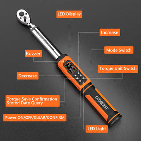 Coobeast ergonomic soft-grip handle supports comfortable, secure operation.