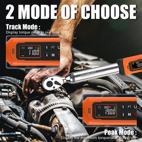Coobeast torque wrench in use on bike or car for precise torque control.