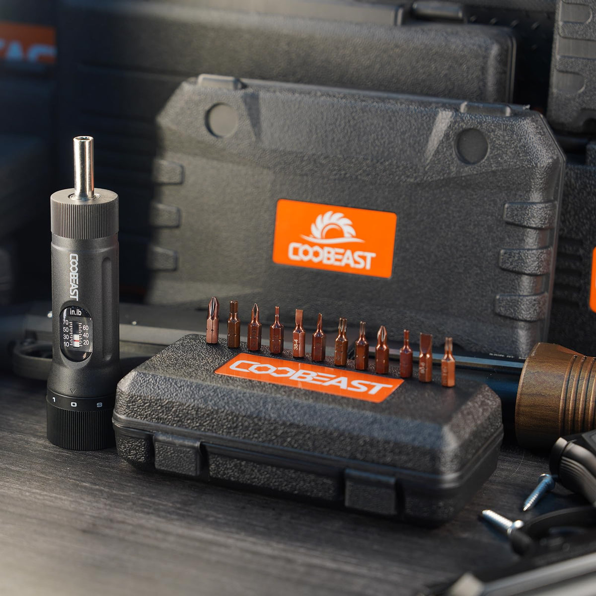 Coobeast durable case protects tools during bike repairs