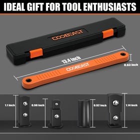 Coobeast extension wrench with 1/4-inch drive adapter included