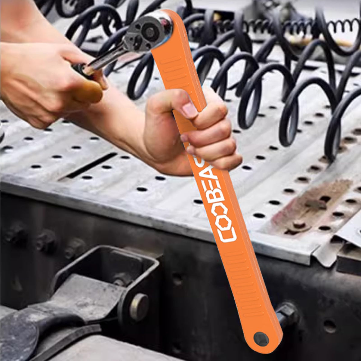 Coobeast extension wrench in high-carbon steel for durability