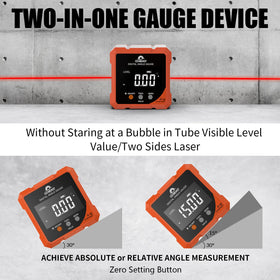 Coobeast four-side magnetic level grips metal surfaces securely.