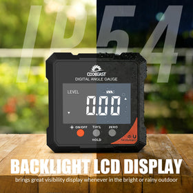 Coobeast IP54 compact angle tool resists dust and splashes in workshops.