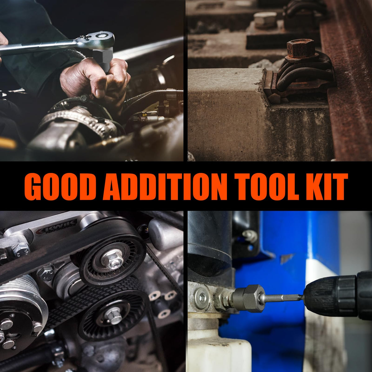 Coobeast portable blow-molded case keeps tools organized.