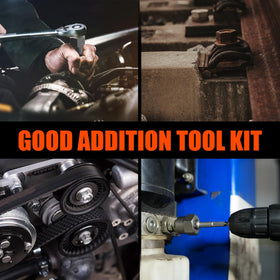 Coobeast portable blow-molded case keeps tools organized.