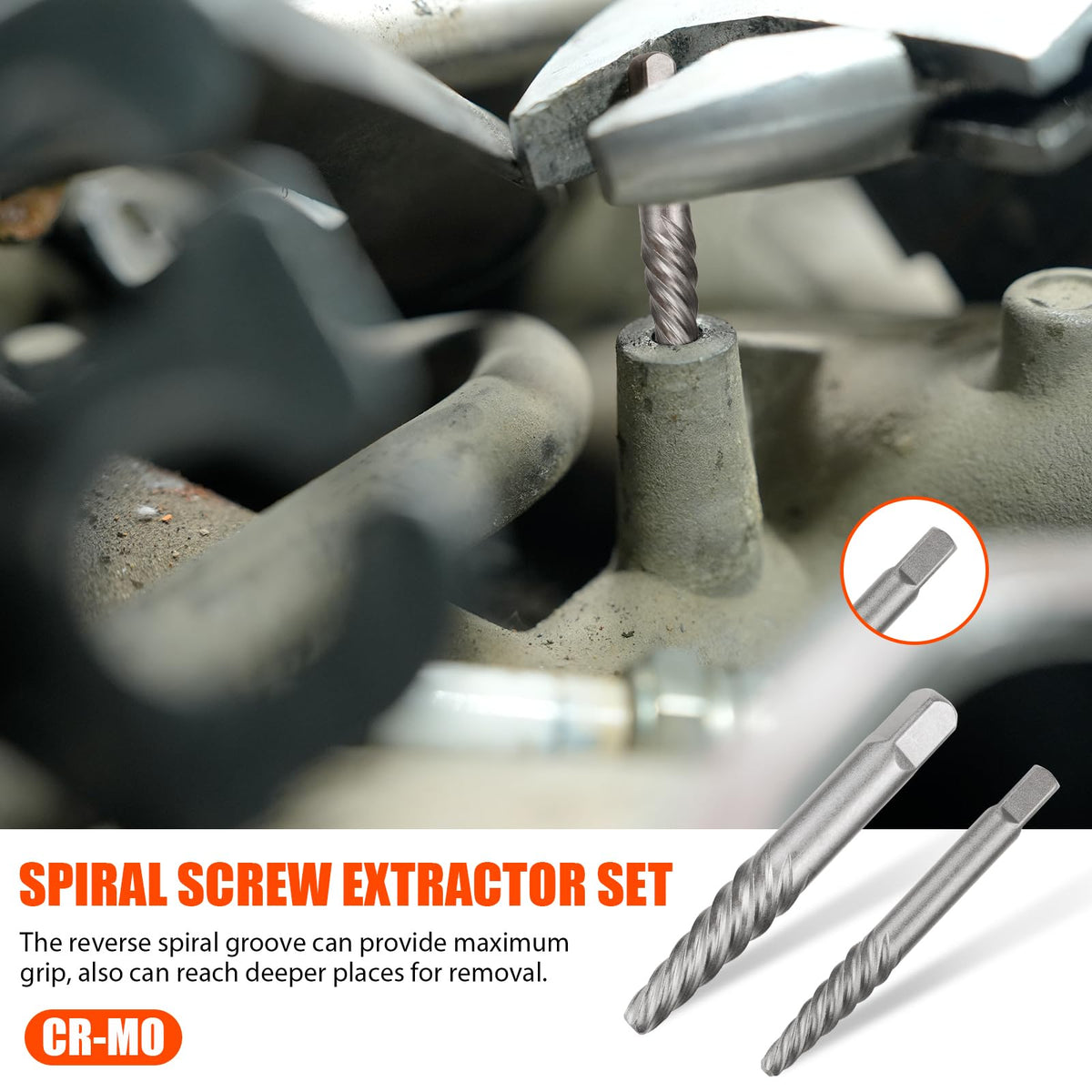 Coobeast reverse-torque design helps free bolts.